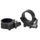 Warne Rimfire Rings, 1in, 3/8in or 11mm Dovetail, QD, Medium - Matte 721LM