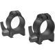 USED, Warne Maxima Steel Rings, 1in, Weaver/Picatinny, QD, Low - Matte 200LM
