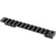 Warne Savage 93 Vapor Picatinny Rail, 15MOA, 6-48 Screws, Black, V468-15MOA