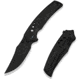 We Knife Co Ltd Skynix Folding Knife, 3.7in, Bohler M390 Steel, Clip Point Blade, Black 6AL4V Titanium Handle, WE24087-1