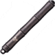 We Knife Co Ltd Syrinx Pen, 3.5in Overall, 0.56Oz, Black Stonewash Titanium Construction, SS Ring, Screw On/Off Cap, Black Ink, Includes Two Refills, Black, TP-04C