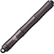 We Knife Co Ltd Syrinx Pen, 3.5in Overall, 0.56Oz, Black Stonewash Titanium Construction, SS Ring, Screw On/Off Cap, Black Ink, Includes Two Refills, Black, TP-04C