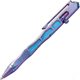 We Knife Co Ltd Tiium Pen, 5in Overall, Bolt Action, Black Ink, Glass Breaker, Pocket Clip, Black Hardside Storage Case, Titanium Construction, Purple, Purple, TP-03A