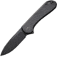 We Knife Co Ltd We Knife Elementum 2.96'' Black Titanium/stnwsh 20cv Frm Lock