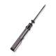 We Knife Co Ltd Weknife Banter 2 Thumb Stud &amp; Crossbar Lock Knife Purple Aluminum Handle - WE23075-2