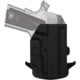 We the People Holsters Kydex OWB Paddle Holster, Kimber Micro 9, Right Hand, Black, OWB-90-1000-R