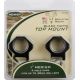 USED Weaver 1in Four Hole Skeleton Rifle Scope Rings, Med, Matte Black 48360, EDEMO2, Condition Parts Only/Salvage, Defective