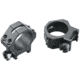 Weaver 30mm Four Hole Skeleton Rifle Scope Rings, Low, Matte Black 48364