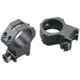 Weaver 30mm Four Hole Skeleton Rifle Scope Rings, X-high, Matte Black 48367