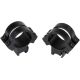 Weaver Rings Quad-Lock, 1in. High, Black