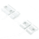 Weaver Top Mount Base Pair, Remington 700, Silver 48461