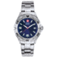 Wenger Swiss Military Mens Brigade Watch - Petrol Blue Sunray Dial w/ Bracelet 72948