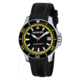 Wenger Sea Force Black &amp; Yellow Dial Black &amp; Yellow Bezel Black Silicone Strap 621101