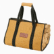 White Duck Firewood Log Carriers, Rectangle Shape, Tan, 39inx18in, FBA-CLR-3409