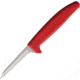 Wiebe Knives Soft Handle Skinner Knife, 7.88in Overall, 3in Satin Finish Stainless Skinner Blade, Red Rubberized Nylon Handle, DS09 SOF-HD