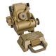 Wilcox G24 Mount w/ Low Profile Breakaway Base, Tan, NSN 5855-01-593-6375, 28300G24-T