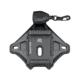 Wilcox Hybrid One/Three Hole Shroud with Lanyard, Black, 56100G39-B