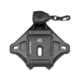 Wilcox Hybrid One/Three Hole Shroud with Lanyard, Black, 56100G39-B