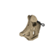 Wilcox Hybrid One/Three Hole Shroud with Lanyard, Tan, 56100G39-T