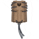 Wilder Tactical Evolution Universal Stacked AR/Tourniquet Magazine Pouch, Standard 1.5in Quick Clip, Coyote Brown, EVOARUTQCBQC