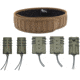 Wilder Tactical The Ultimate Operators Package 1.75in Quick Clip, Coyote/Ranger Green, Medium, UOP175QCCBRGMD