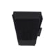 Wilder Tactical Urban Assault Covered Handcuff Pouch, Clip Belt Adapter, Black, UASCHCBKCBA
