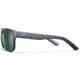 Wiley X Active 6 Ovation Matte Sunglasses, Polar Green Mirror, Graphite Grey Lens, AC6OVN17