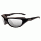 Wiley X AirRage Sunglasses - Clear/Gloss Black Frame 693