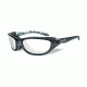 Wiley X Airrage Progressive Prescription Sunglasses, Crystal Metallic Frame, 697FPR