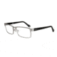 Wiley X Axis Safety Glasses, Matte Silver/ Gloss Black Frame, No Polarized Lens WSAXI03