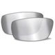 Wiley X Brick Replacement Parts - Silver Flash w/ Smoke Grey Tint Lens Only, 855SF