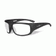 Wiley X Omega Single Vision Prescription Sunglasses, Matte Black Frame, ACOME07FSV