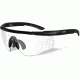 Wiley X Saber Advanced Sunglasses - Clear Lens / Matte Black Frame 303