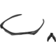 Wiley X Vapor Sunglass Frame,Matte Black 350F