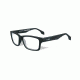 Wiley X WX Contour Single Vision Prescription Eyeglasses, Matte Black Frame, WSCON01SV