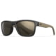Wiley X Active 6 Ovation Matte Sunglasses, Black With Tan / Captivate Non-Polar Tungsten Mirror, AC6OVN14
