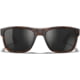 Wiley X Active 6 Ovation Matte Sunglasses, Tortoise / Captivate Polar Black Mirror, AC6OVN15