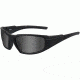 Wiley X WX Rush ACRUS RX Single Vision Sunglasses - Matte Black Frame ACRUS01RX