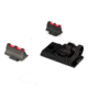 Williams Gun Sight WGRS Fire Sight Peep Set, Marlin 336, 1894, 1895, Black/Red, 70018