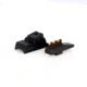 Williams Gun Sight Muzzleloader Fire Sight Set, CVA w/Octagon Barrel, Green/Red, 66653