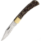 Winchester Knife 6.87'' Oal Ss /stag Folder W/pocket Clip