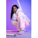 Woodpecker Teddy Fleece Track Pants, Cream, L, WPU002B-CRE-L