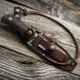 WOOX Rock 62 Genuine Leather High-End Sheath, Brown, BU.SHT001.01