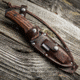 WOOX Rock 62 Genuine Leather High-End Sheath, Brown, BU.SHT001.01