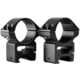 Wulf Optics 30mm Tube Match Mount Rings, Picatinny, High, Black, Small, WU5332