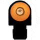XS Sight Systems Big Dot Sight Tritium, Orange, S&amp;W J Frame/Ruger SP101/Fixed Rear, RV-0003N-3N