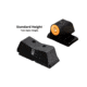 XS Sight Systems DXT2 Big Dot Sight, S&amp;W M&amp;P OR, Full Size, Compact, Orange, SW-0039S-5N
