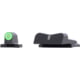 XS Sight Systems DXT2 Pro Big Dot Tritium Pistol Sight, S&amp;W M&amp;P &amp; M2.0 Shield, Front/Rear, Black, Green, Green, SW-X202S-5G