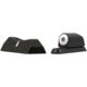 XS Sight Systems DXW Big Dot Pistol Tritium Night Sight, Beretta Pico, Matte Black, Standard, BE-0009S-3