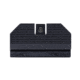 XS Sight Systems Minimalist OR Square-Notch Tritium Pistol Sight, Glock 17/19/22/24, Front/Rear, Black, Orange, GL-M201P-4